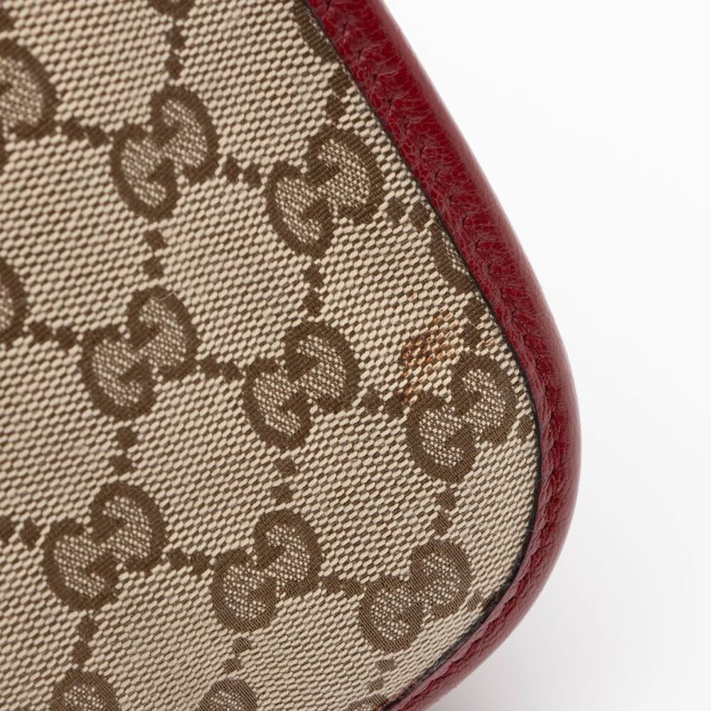 Gucci GG Canvas Horsebit 1955 Chain Large Tote - Picture 15 of 16